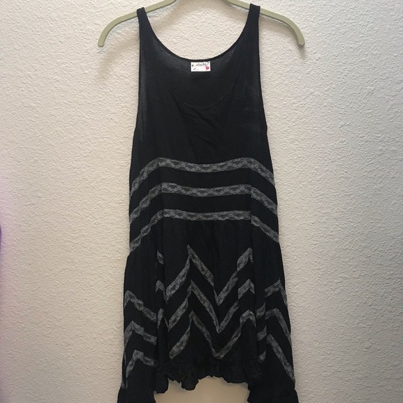 Free People Voile and Lace Trapeze Slip Dress - Picture 2 of 5